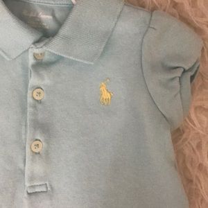 🆕Baby blue Ralph Lauren blouse